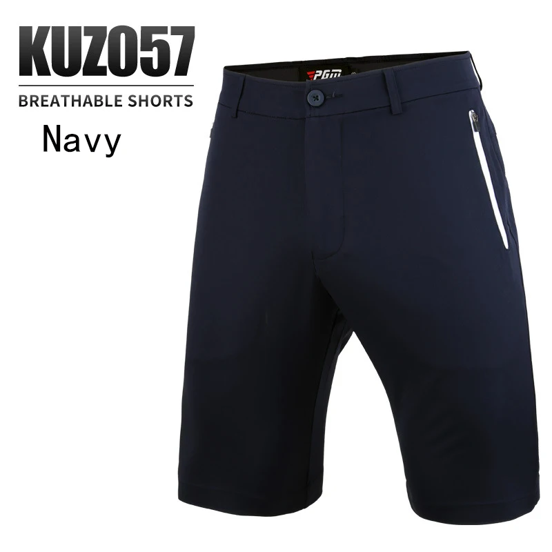 Лето Весна новые мужские шорты для гольфа спортивная одежда повседневная одежда для тенниса тянущиеся шорты удобные дышащие сухие - Цвет: Navy blue