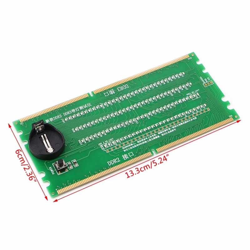 Тестер DDR2 и DDR3 2 в 1 с подсветкой светильник для настольных интегральных схем