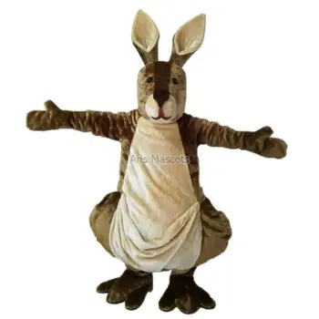 

Adult Kangaroo Furry Mascot Costume Entertainment Animal Mascots Costumes Advertising Opening Carnival