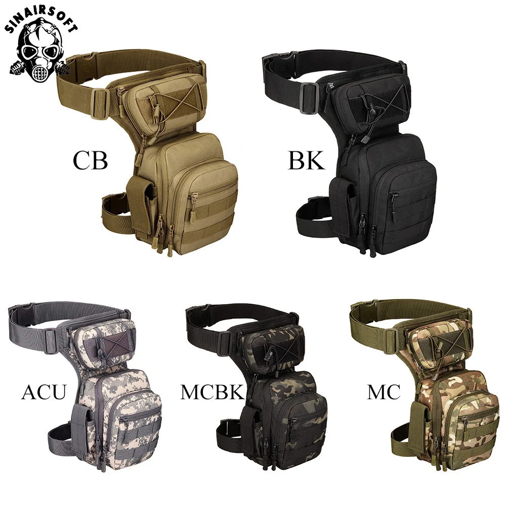 Сумка Molle для леггинсов 1000D нейлоновая Водонепроницаемая Мужская тактическая