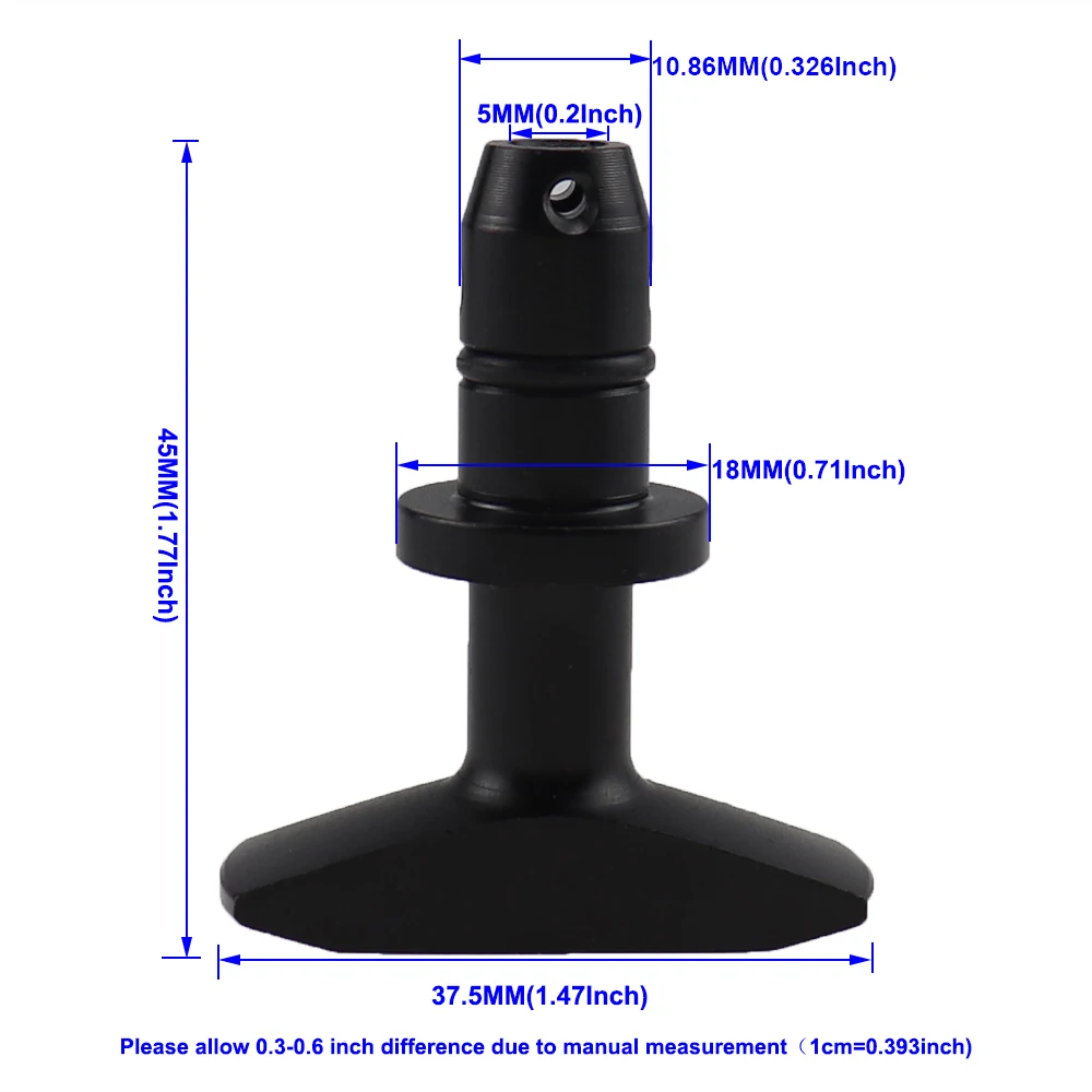 Óleo do carro dipstick puxar lidar com óleo do motor pullhandle alumínio boleto preto azul vermelho marca nova universal substituição automóvel-3