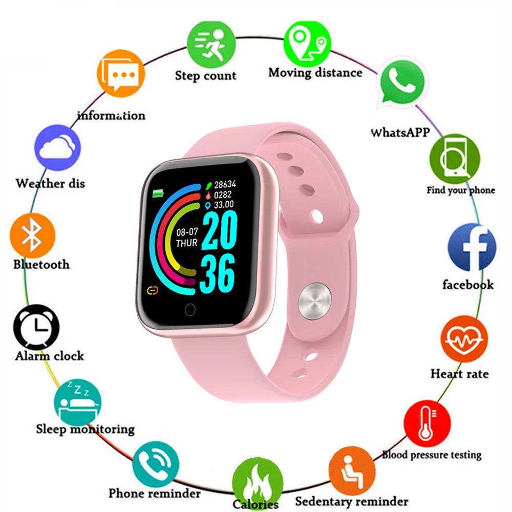 

2020 iwo Smart Watch Men Women Heart Rate Monitor Blood Pressure Fitness Tracker Smartwatch Sport Watch for ios android