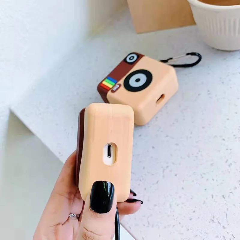 Чехол для камеры в стиле ретро для Apple Airpods Pro, мягкий силиконовый беспроводной bluetooth-наушник, защитный чехол для наушников Air Pods, зарядная коробка