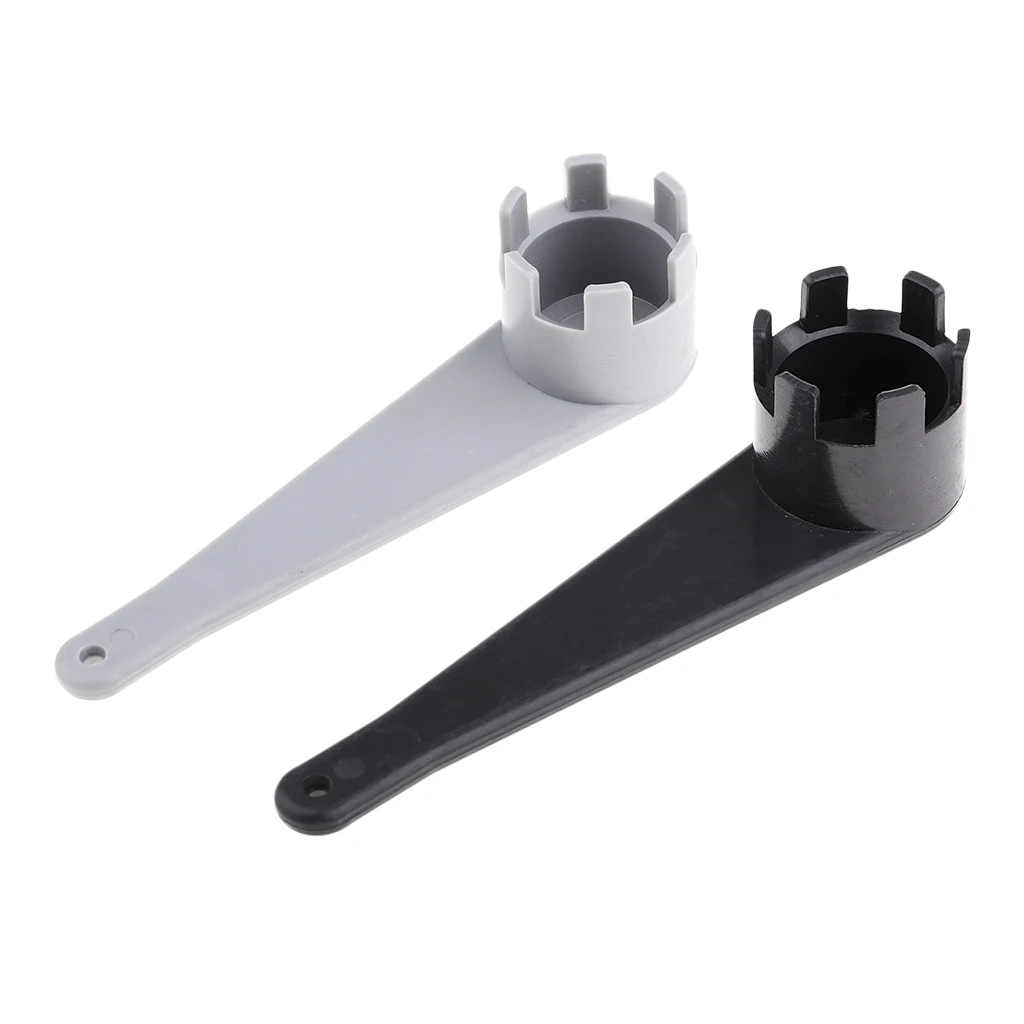 Portable Durable PVC Air Valve 6-Groove Wrench Spanner Repair Tool for Inflatable Boat Kayak Canoe Fishing Rubber Dinghy