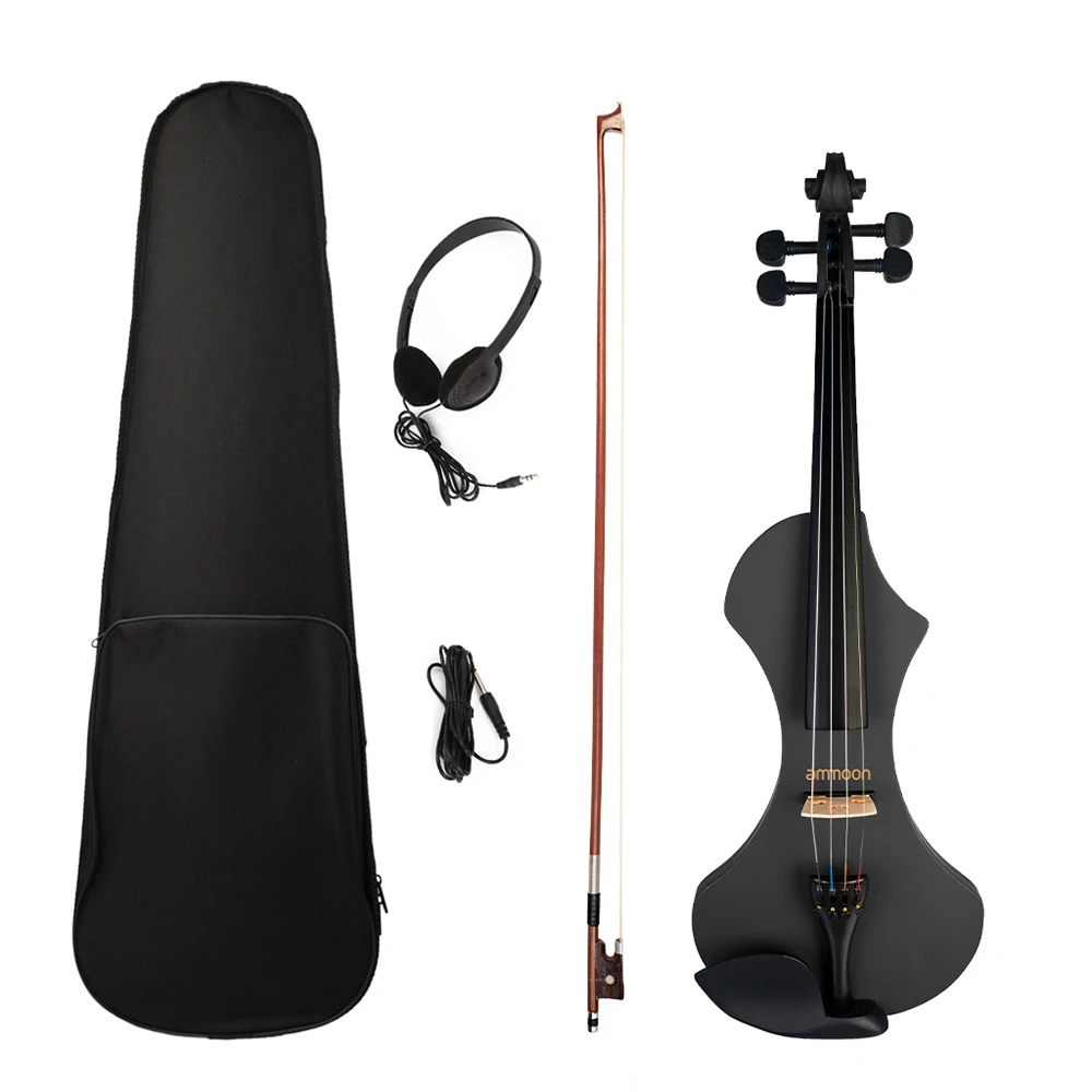 Ammoon 4/4 Full Size Electric Violin elektrische Violine