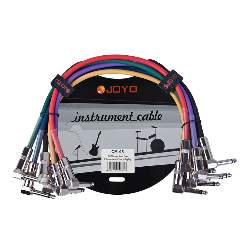 

Педальный кабель для гитары Joyo CM-05, 6 шт.