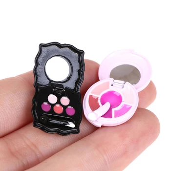 

2Pcs/Set 1/6 Scale Cute Miniature Dollhouse Blush Lip Gloss Cosmetic for Doll Dressing Toy New
