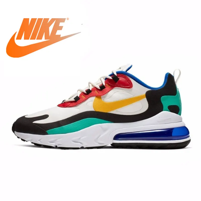 

Original Authentic Nike Air Max 270 React Men's Running Shoes Fashion Outdoor Sports Shoes Color Sports Shoes New AO4971-002