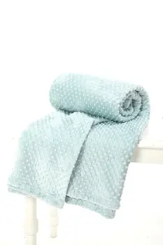

Ozdilek Bud Patterned Soft Feel 100 Microfiber Polyester 200 X220 cm Blanket Mint