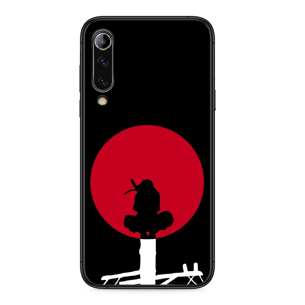 Чехол для телефона Naruto Uchiha Itachi Sasuke eye Xiaomi Mi 6 8 A1 Note3 A2 9 CC9 9T A3 MIX 2S 3 Lite SE Pro black Etui