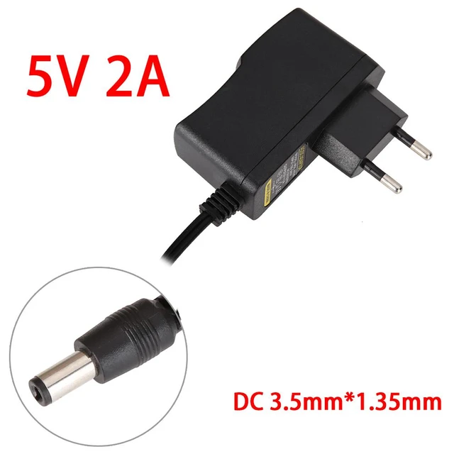 Power Supply Adapter 5v Dc 2a 3.5mm X 1.35mm Plug  Power Adapter Converter  Adaptor - Ac/dc Adapters - Aliexpress