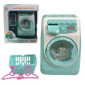 

Mini Simulation Dollhouse Furniture Kitchen Toys Kids Children Play House Toy Washing Machine exquisite appearance