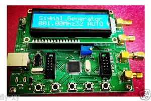 0-50 МГц AD9850 двухканальный синусоидальный генератор сигналов DDS + программное