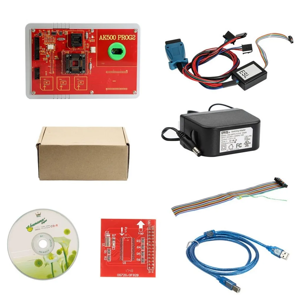  AK500 + programador de llaves con calculadora EIS SKC sin HDD AK-500 PROG2 programador de llave aut