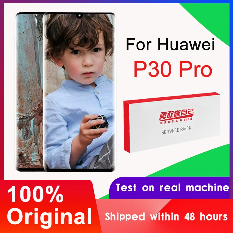 100% Оригинальный 6 47 &quotЖК дисплей экран Замена для Huawei P30 Pro ЖК с сенсорным экраном дигитайзер в сборе VOG L29 L09 L04