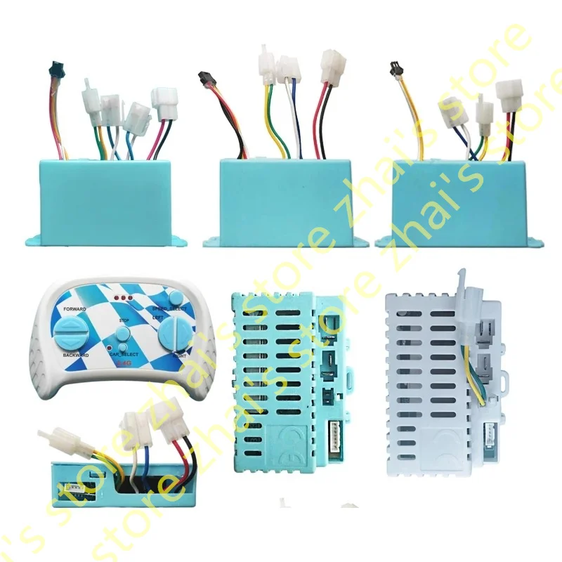 

12V 2.4G HZ 10Pins Children Electric Car Bluetooth Remote Control With Smooth Start Function Electrical Vehicle Toy Accessories