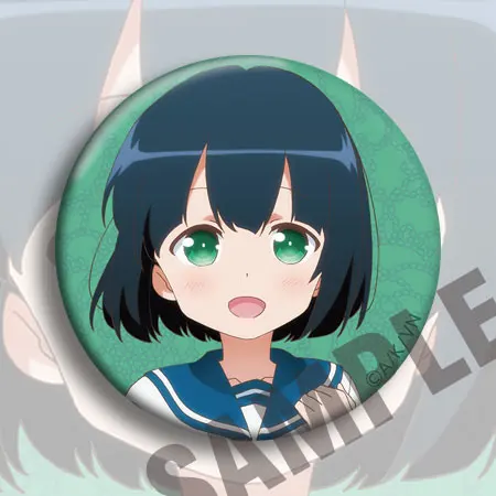 see chart 1 шт. 58 мм Tonari no kyuketsuki-san Sophie Twilight Bagdes модная женская брошь - Окраска металла: see chart