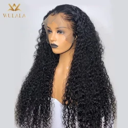 13x6 Water Wave Lace Front Wig Brazilian Wigs For Women Curly Human Hair Women 30 Inch 13x4 Hd Transparent Deep Wave Frontal Wig