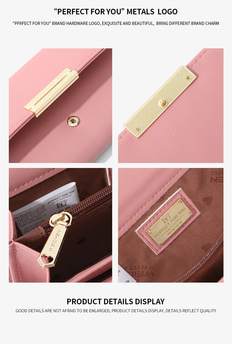 Бренд weichen Trifold женские кошельки Держатель для карт большой емкости карман для сотового телефона кошелек мягкий кожаный Длинный кошелек клатч Carteira