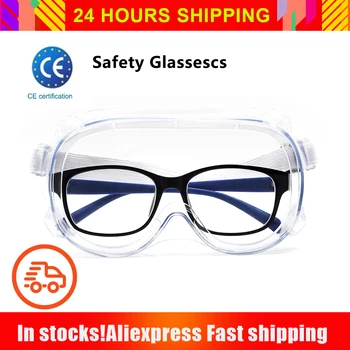 

Protective Safety Glasses with Clear, Fog-Free, Anti Scratch and UV Protection Coated Lenses Eyes Protection Clear Glasses