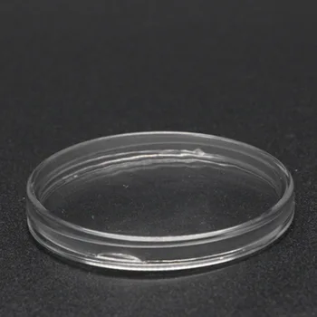 

Pequenas Caixas de Coleta de Moeda Rodada 65mm Cápsulas de Proteção Rodada Caixas De Exibição Moeda Comemorativa Coleção Present