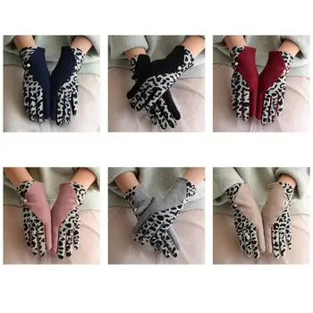 

Charm Women Imitation Cashmere Gloves Autumn Winter Warm Split Finger Glove