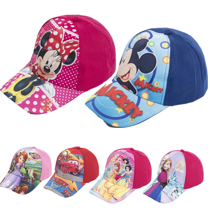 Casquette De Baseball Mickey Cars Elsa En Coton Haute Qualite Pour Enfants Filles Garcons Bebe Papa Os Dropshipping Aliexpress