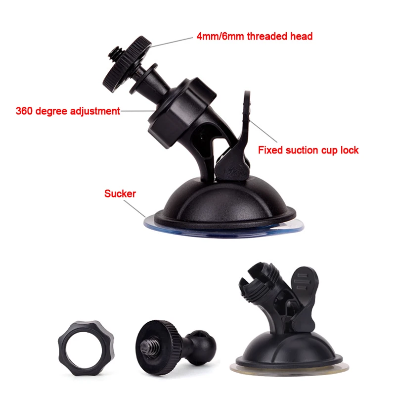 Support Ventouse Avec Base Nivelante NEEWER CA105D - Pour Caméra D'action, Téléphone, Avec Trous Type ARRI Et Adaptateur Inclus