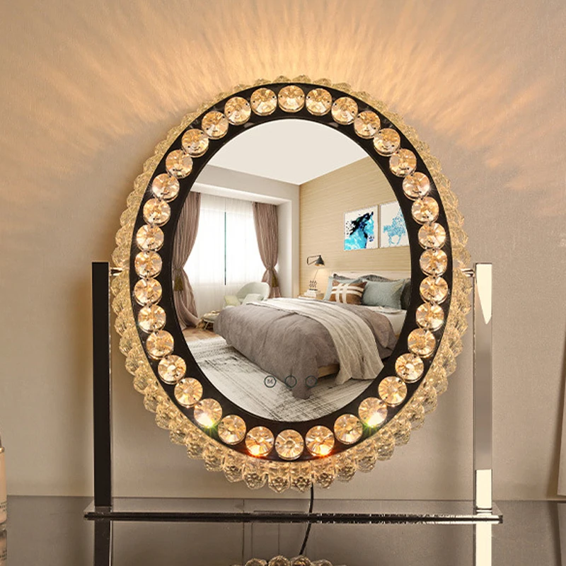 Crystal hollywood mirror deals