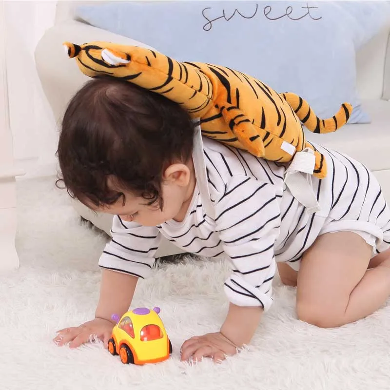 Bebé chico almohada protección de cabeza de niño cabeza importa arrastrarme y lindo bebé reposacabezas almohada ala cojín de resistencia a la caída