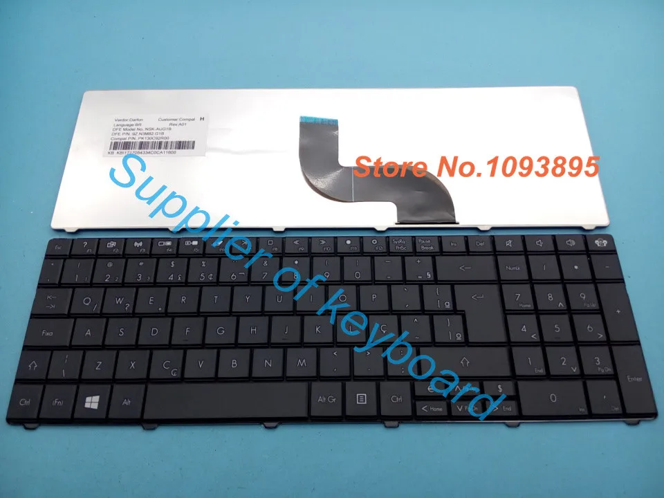 Бразильская Клавиатура для ноутбука клавиатура Packard Bell Easynote TE69KB TE69HW LE69KB Q5WPH Q5WT6 LE11