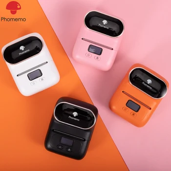 

Phomemo M110 Original Printer Portable Bluetooth Thermal Photo Printer Compatible with iOS & Android Phone Phomemo M110 Printer
