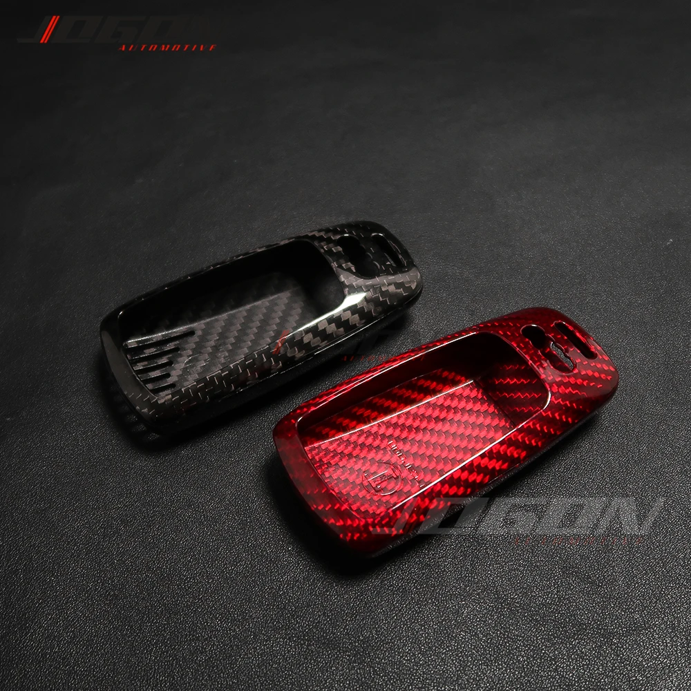 

Аксессуары, чехол для автомобильного ключа из натурального углеродного волокна, чехол для ключа с дистанционным управлением, чехол для AUDI A4 A5 B9 2017