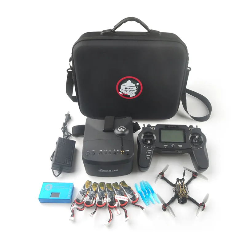 Предоплата Eachine новичок-III 135 мм 2-3S 3-дюймовый FPV гоночный Дрон RTF& Fly more w/5,8G 40CH EV800 очки 2,4G ER8 передатчик