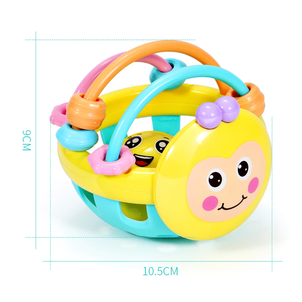 Детская игрушка-погремушка детская ручная стучка Колокольчик для бубенцов мяч игрушка Дети Ручная погремушка игрушки Интеллект активности Веселые погремушки Игрушка