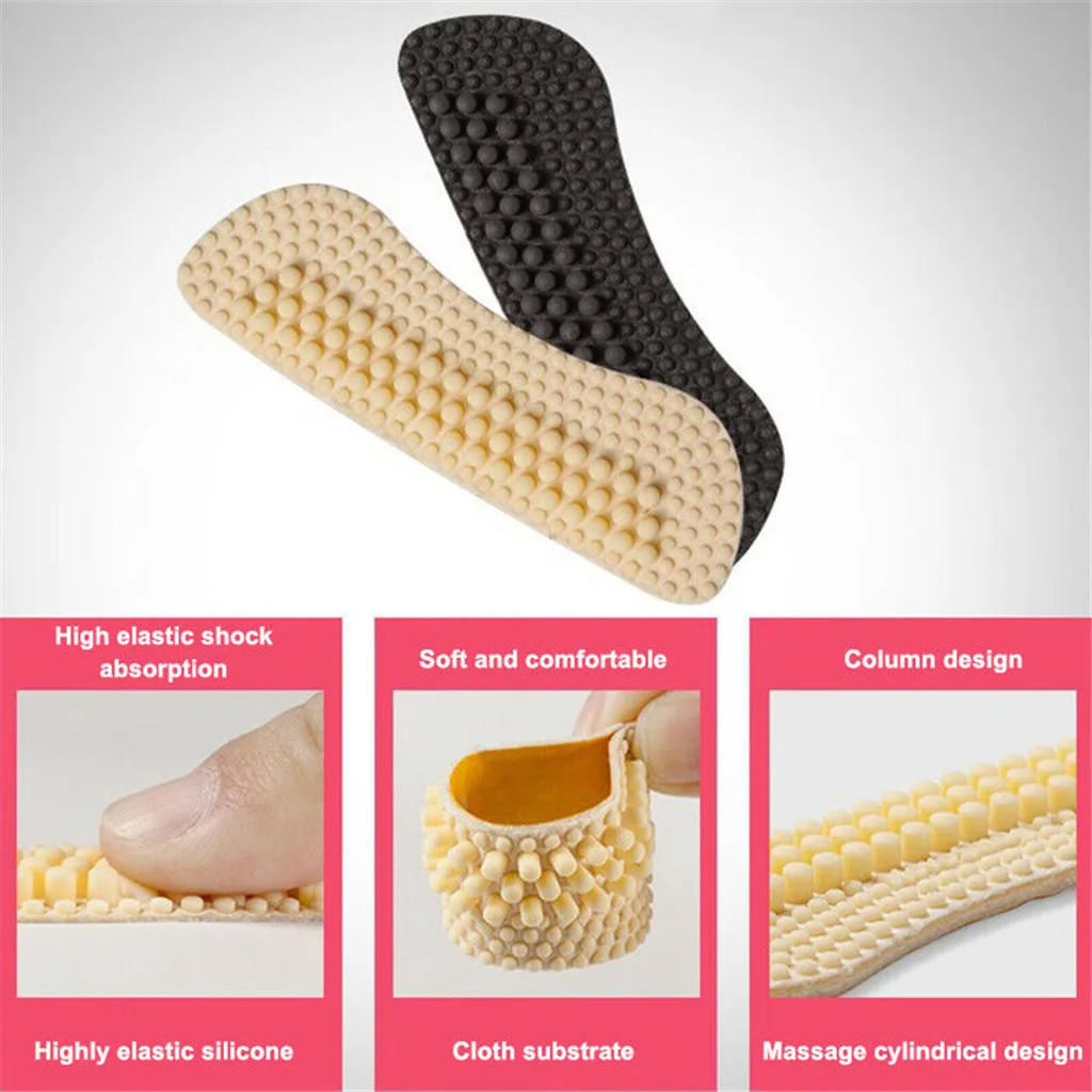 4D arch Insole For Sport breathable soft and comfortable Pads Soft moisture absorption Pad Shock Shoes Insole Reduce Stress 10.9