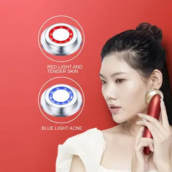 

Beauty Instrument Facial Photon Massager Skin Rejuvenation Cleanser Home Importer Micro Current Heating