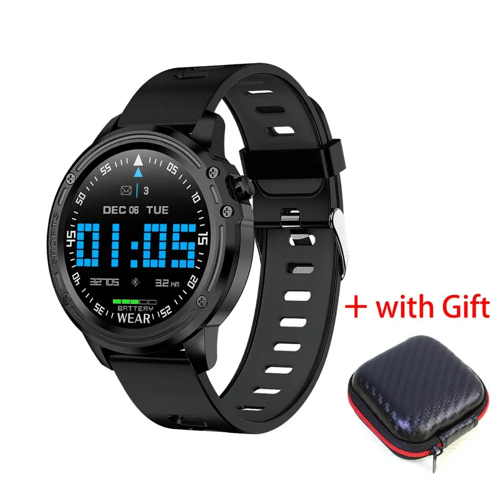 

L8 Smart Watch IP68 Waterproof SmartWatch ECG PPG Heart Rate Blood Pressure Monitor Fitness Tracker Watch