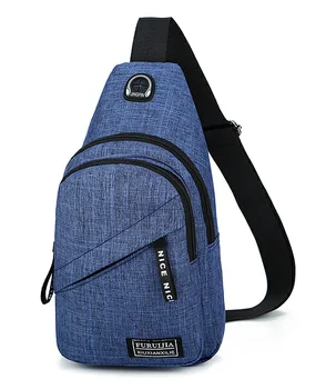 

NEW Fashion Men's Outdoor Sports Oxford Cloth Crossbody Shoulder Bag Breast Bag Waist Bag