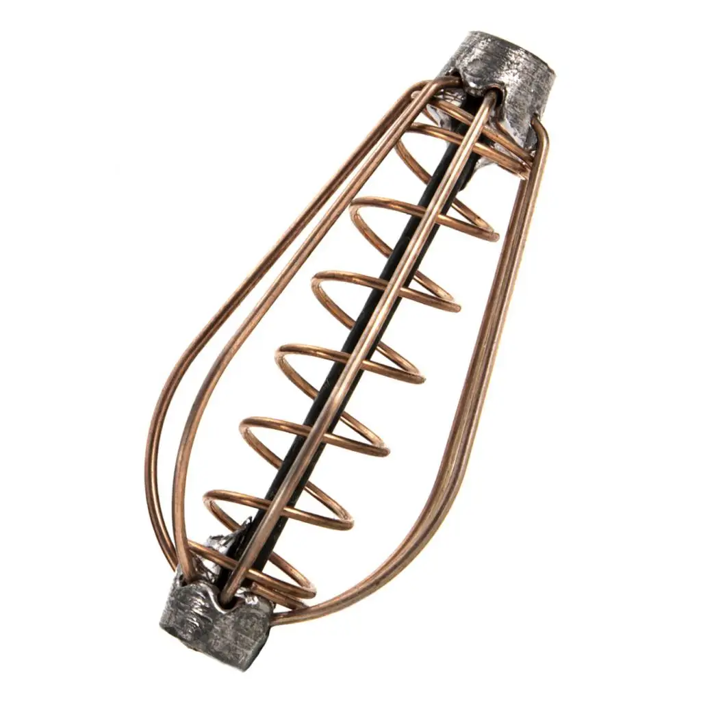 Carp Fishing Bait Thrower Loaded Spring Coil Inline Method Feeders Tench Bream Сrucian Carp Fishing Accessories 15g 20g 25g 30g