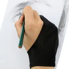 DHL, 200 шт./лот, перчатки с двумя пальцами для рисования