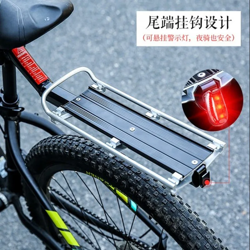 

Mountain Bike Rear Rack Quick Release Aluminium Alloy Tailstock after Luggage Rack Bicycle Seat Frame Bicycle Accessories Riding
