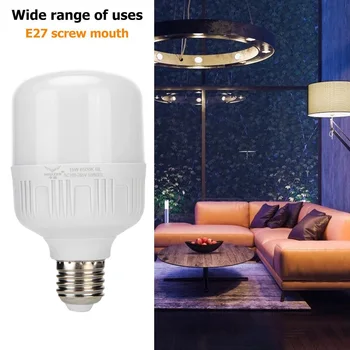 

LED Bulb Lamps E27 5W 10W 15W AC 220V 230V 240V Light Bulbs Real Power Spotlight Lampada LED Bombillas