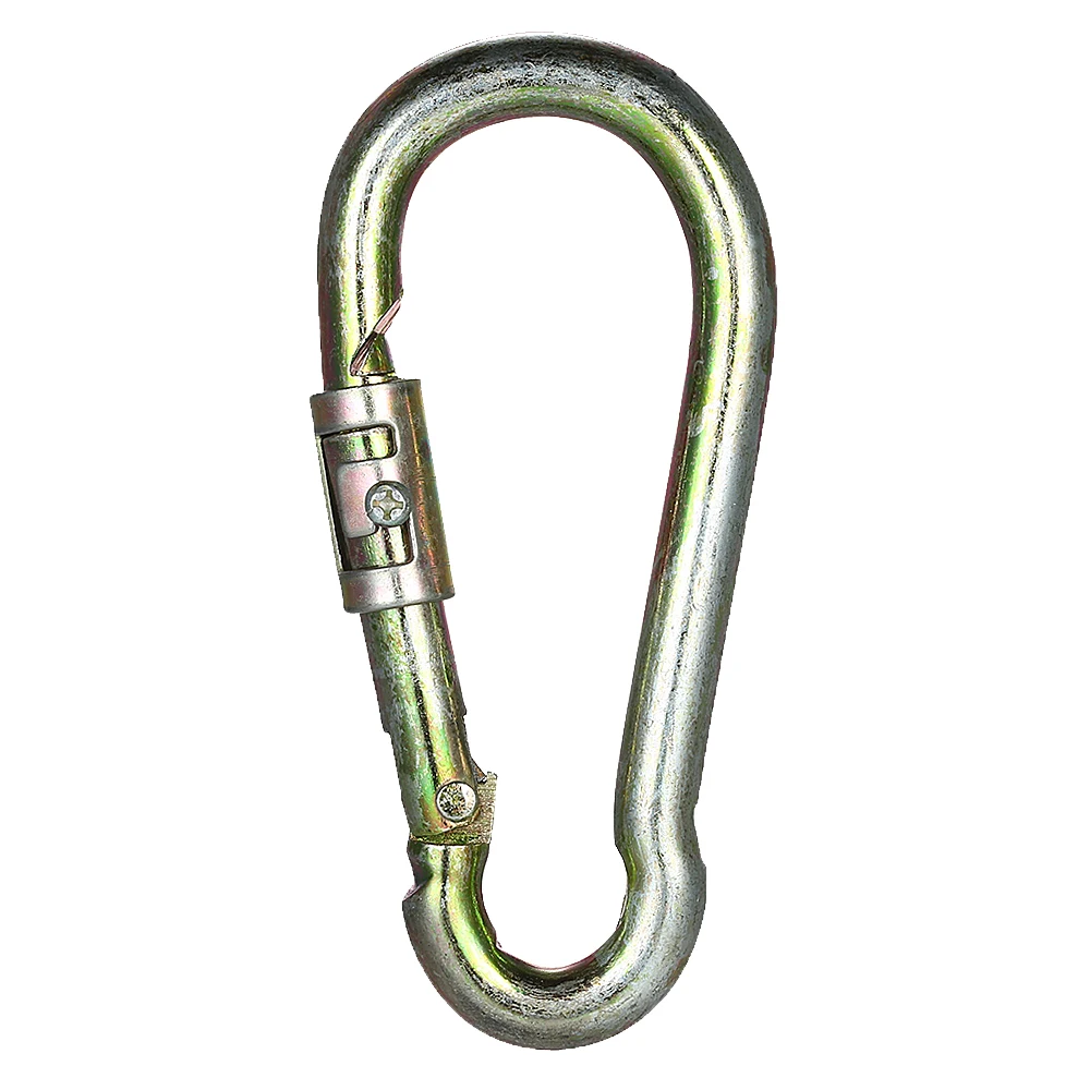 

Small Stainless Steel Safety Hook Chain Hooks Mini Hooks for Safety Rope Outdoor Rock Climbing DIY Accessories