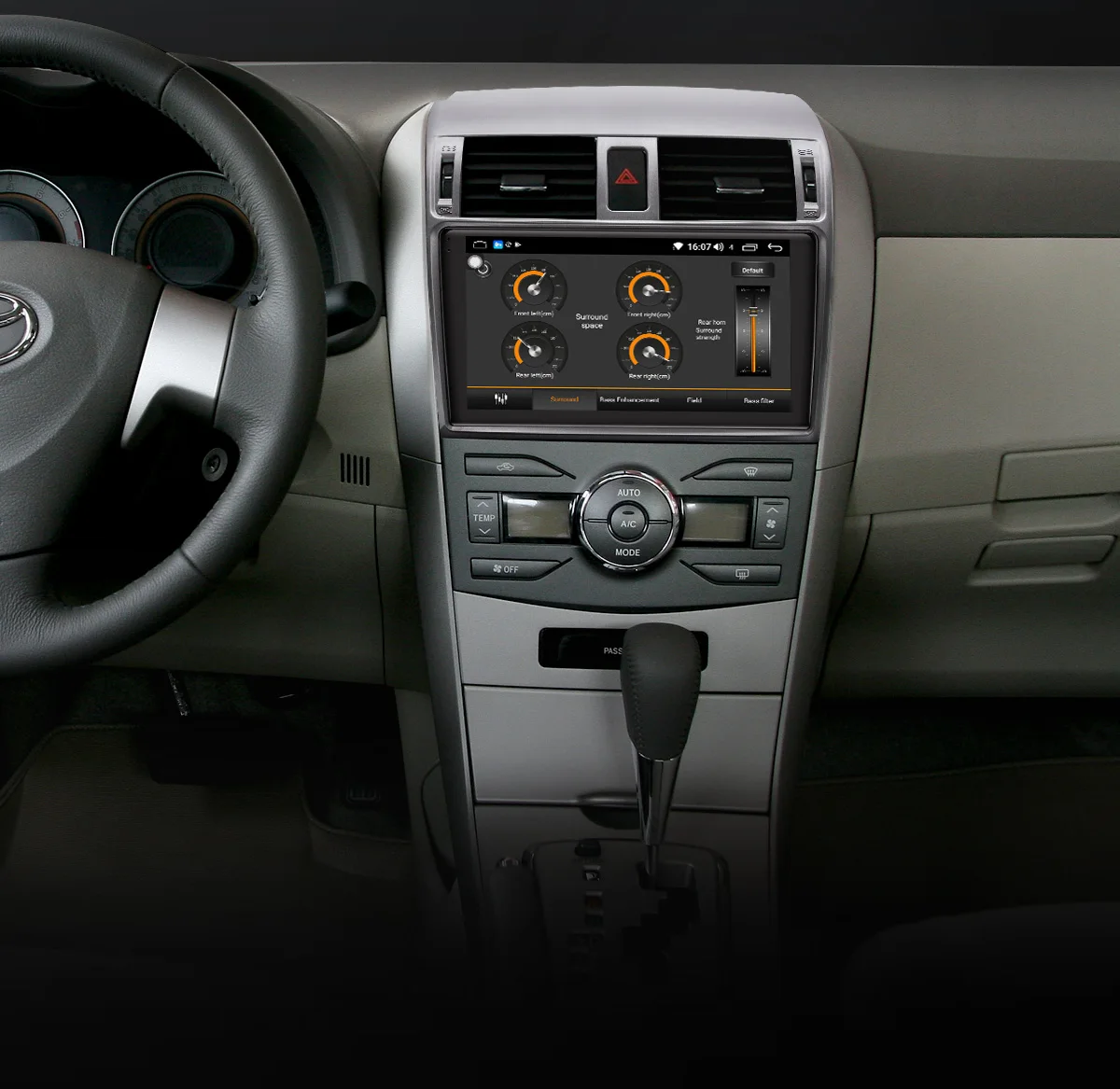 Восьмиядерный 1 Din автомагнитола для Toyota Corolla 2008 2009 2010 2011 2012 2013 Wifi+ DSP радио Поддержка тыловой камеры OBD2 BT