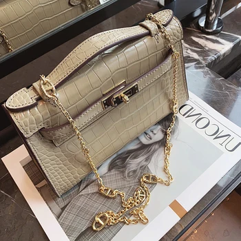 

Custom high-quality leather bags European and American style mini shoulder messenger bag handbag