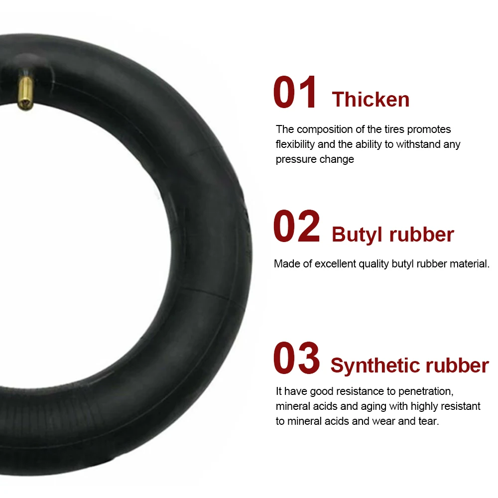 SFIT Твердые толстые внутренние трубы для M365 Pro Электрический скутер 8 1/2x2 резиновые камеры надувание колеса шины Твердые внешние шины