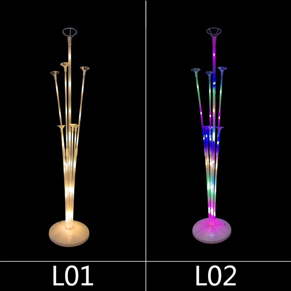 LED Balloon Stand Transparent Sturdy Family Bracket Outdoor Durable Splice | Дом и сад