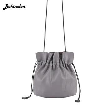 

Bokinslon Bokinslon Fashion Portable Small Square Bag Shoulder Woman Casual Stone Pattern Simple Messenger Bag Female