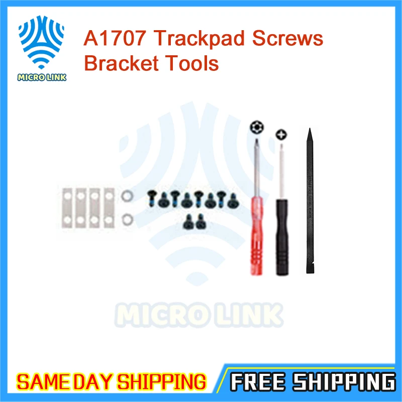 Screw Set Ноутбук пространство серый цвет A1707 сила тачпад трекпад для Macbook Pro retina 1" A1707 Touch Pad Track Pad - Цвет: Screw Set